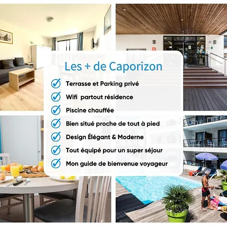 Caporizon-l'archipel-t1-piscine-centre Ville-terrasse Apartment La Rochelle (Charente-Maritime)